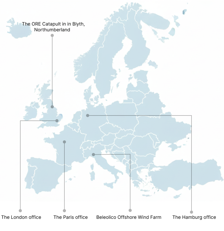 Ming Yang Europe map